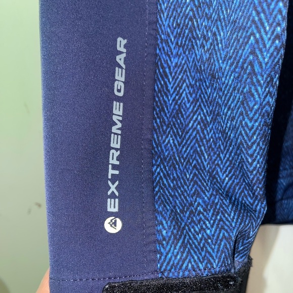 Snozu Extreme Gear Blue Jacket with Neon Accents - Picture 3 of 9